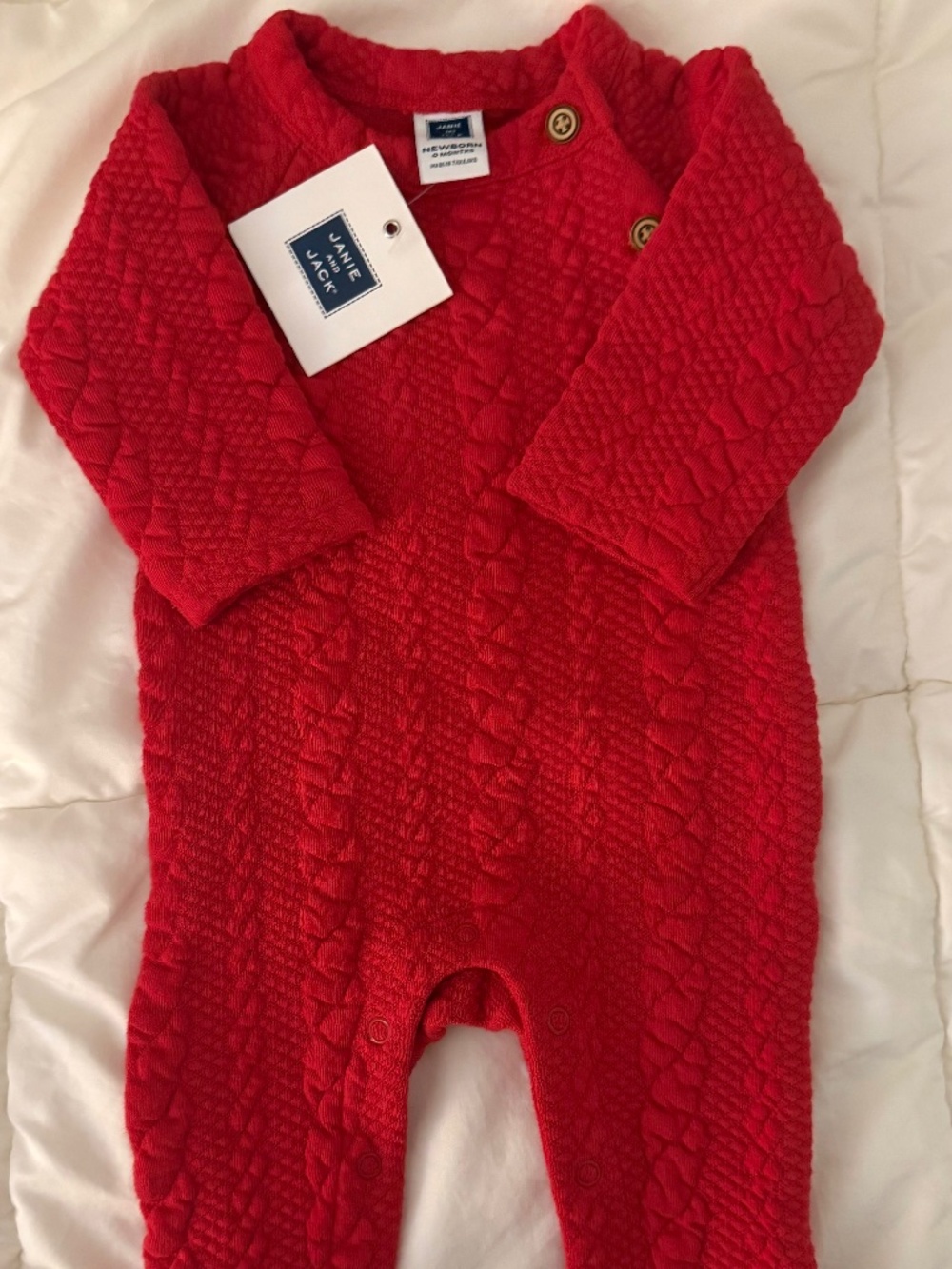 Janie and Jack jumper jumpsuit NWT
